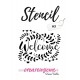 Stencil A3 Welcome e ramage