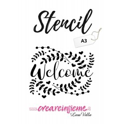 Stencil A3 Welcome e ramage